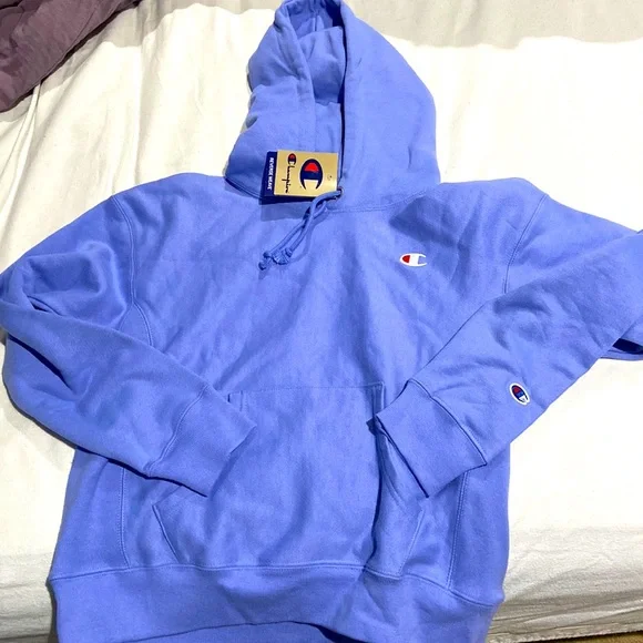 Periwinkle shop champion hoodie